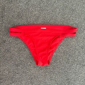 Red Women's Bikini Bottom
